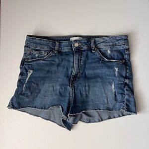 H&M Denim Blue Women's Shorts size 12